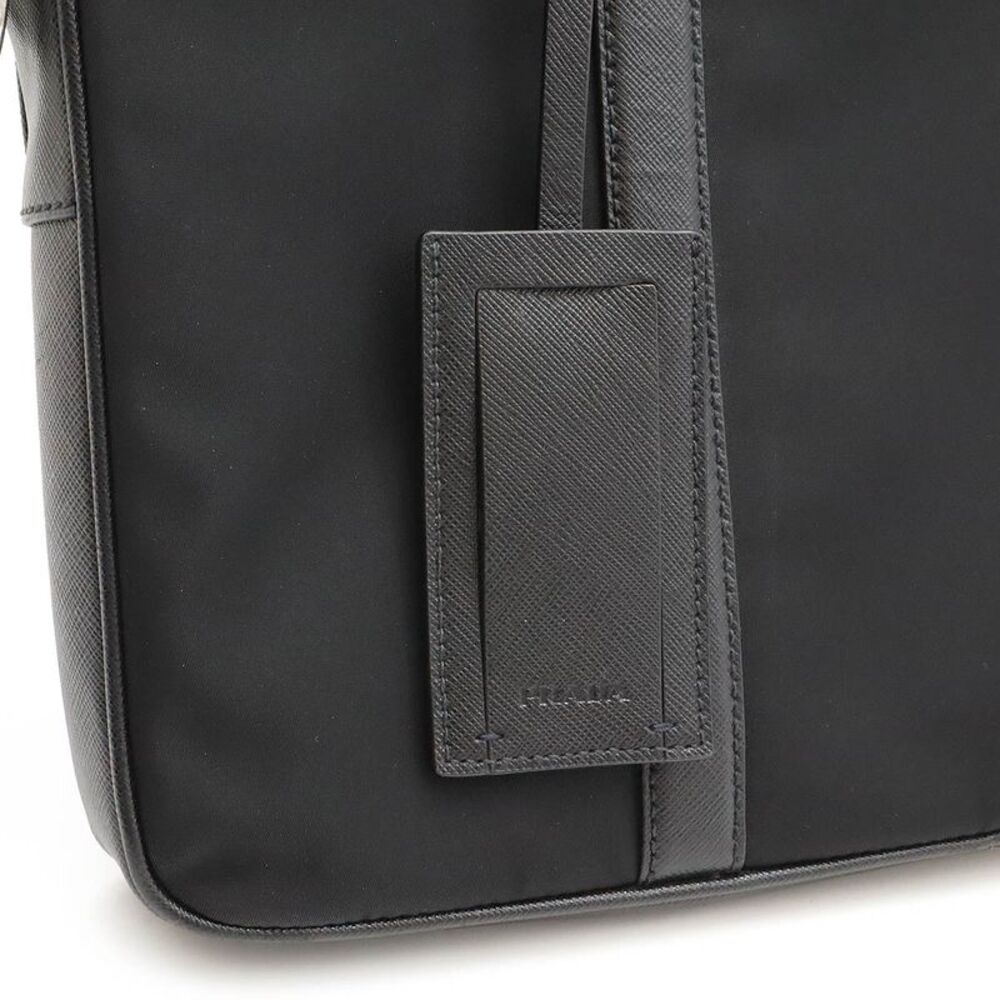 Prada Nylon Leather Briefcase - Picture 8 of 8